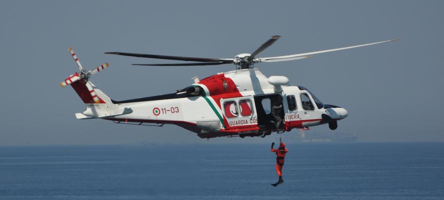 Elicottero a medio raggio AW 139 - Capitaneria di Porto